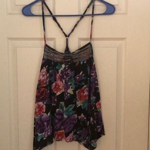 Floral tank top